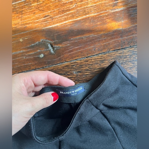 Brandy Melville black mini skirt fits like size small or size 2 - Picture 2 of 4